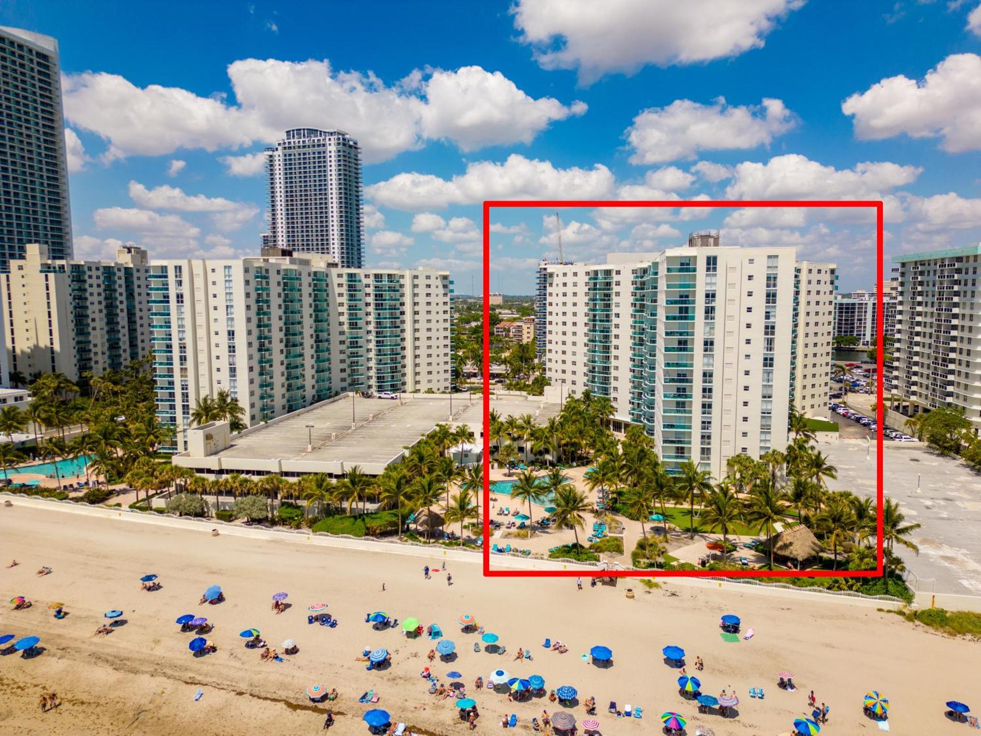 Modern 1 Bdr Oceanview With Direct Beach Access! Hollywood Exterior foto