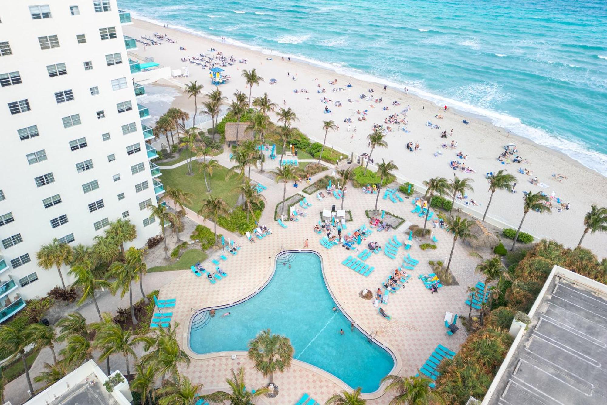 Modern 1 Bdr Oceanview With Direct Beach Access! Hollywood Exterior foto